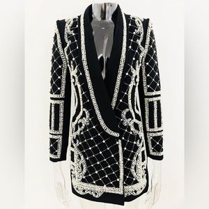 Balmain inspired Blazer Mini Dress.